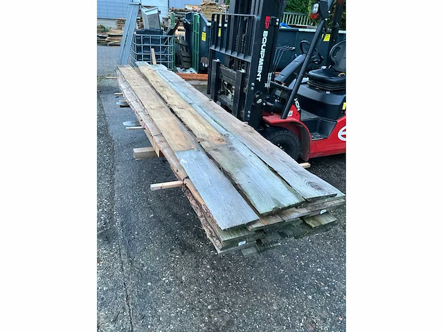 Douglas tuinplank schaaldeel 400x17-26x1,8 cm (20x) - afbeelding 4 van  5