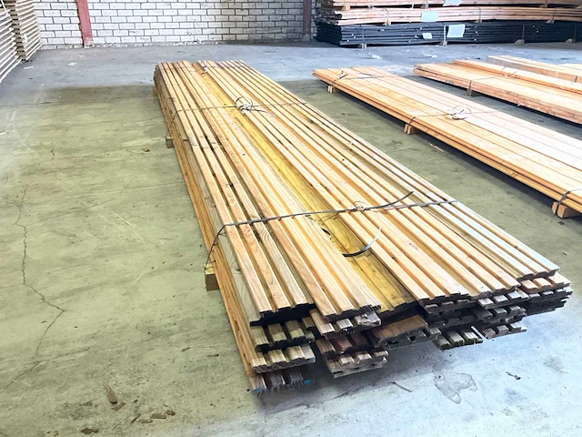 Douglas tuinplank triple profiel 400x14,5x2,2 cm (41x) - afbeelding 2 van  5