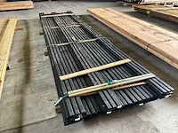 Douglas tuinplank triple profiel zwart geïmpregneerd 400x14,5x1,8 cm (17x) - afbeelding 4 van  4