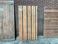 Douglas tuinpoort 180x100 cm - afbeelding 1 van  3
