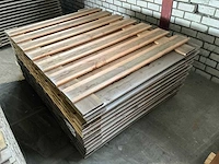 Douglas tuinscherm 15-planks 180x130 cm (12x) - afbeelding 2 van  2