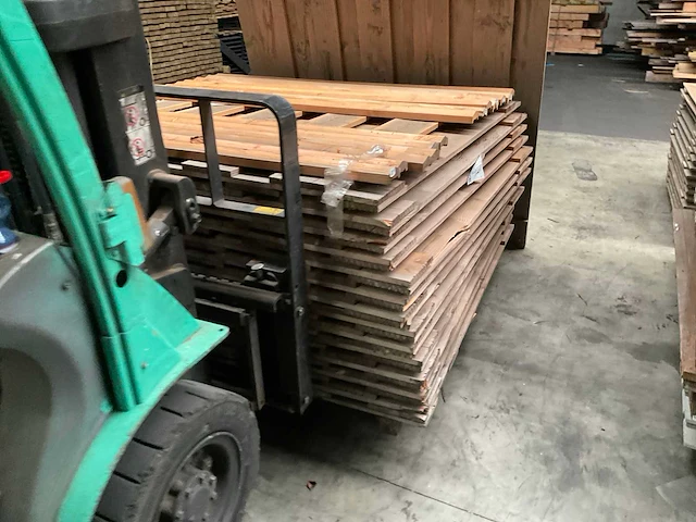 Douglas tuinscherm 15-planks 180x180 cm (24x) - afbeelding 3 van  14