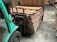 Douglas tuinscherm 15-planks 180x180 cm (24x) - afbeelding 3 van  14