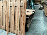 Douglas tuinscherm 15-planks 180x180 cm (24x) - afbeelding 10 van  14