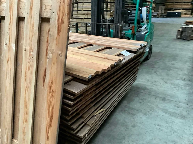 Douglas tuinscherm 15-planks 180x180 cm (24x) - afbeelding 11 van  14
