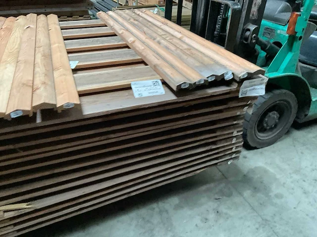 Douglas tuinscherm 15-planks 180x180 cm (24x) - afbeelding 13 van  14