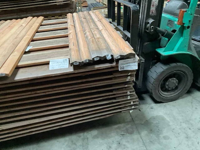 Douglas tuinscherm 15-planks 180x180 cm (24x) - afbeelding 14 van  14
