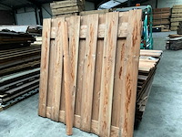 Douglas tuinscherm 15-planks 180x180 cm (24x) - afbeelding 4 van  14