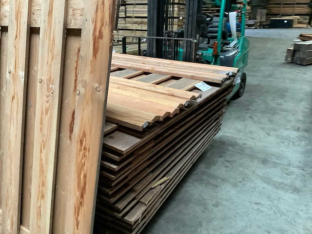 Douglas tuinscherm 15-planks 180x180 cm (24x) - afbeelding 6 van  14