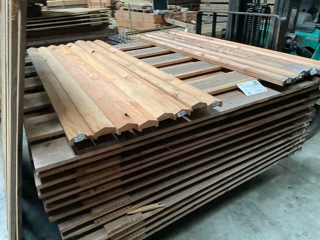 Douglas tuinscherm 15-planks 180x180 cm (24x) - afbeelding 7 van  14