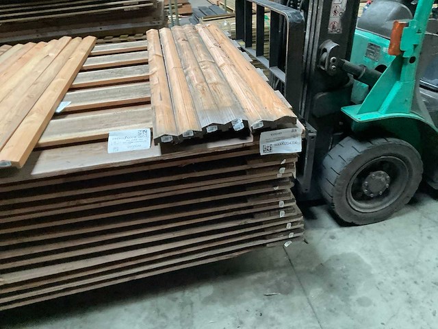 Douglas tuinscherm 15-planks 180x180 cm (24x) - afbeelding 9 van  14