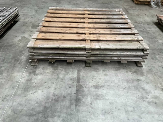 Douglas tuinscherm 15-planks 180x180 cm (5x) - afbeelding 2 van  3