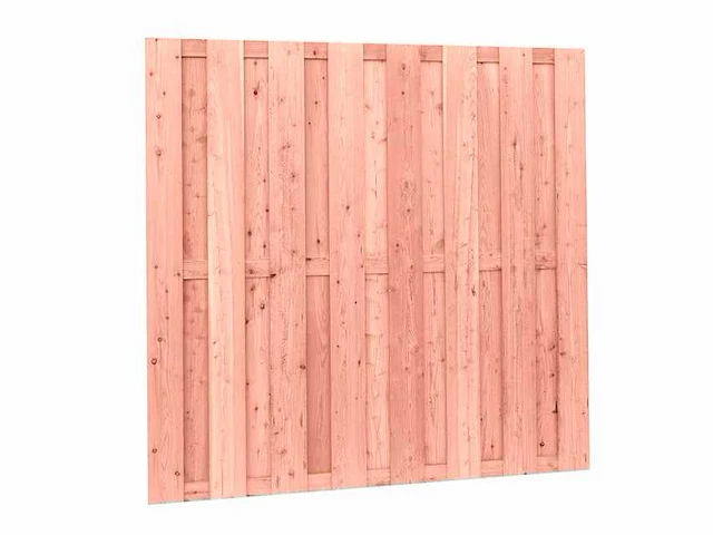 Douglas tuinscherm 15-planks fijnbezaagd 180x180 cm (8x) - afbeelding 1 van  1