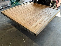 Douglas tuinscherm 180x180 cm (2x) - afbeelding 1 van  1
