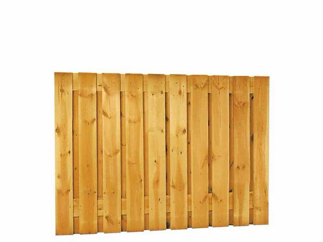 Douglas tuinscherm 19-planks 180x130 cm (17x) - afbeelding 1 van  9