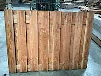 Douglas tuinscherm 19-planks 180x130 cm (17x) - afbeelding 4 van  9