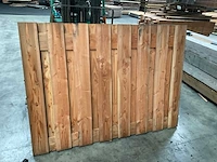 Douglas tuinscherm 19-planks 180x130 cm (17x) - afbeelding 5 van  9