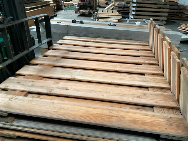 Douglas tuinscherm 19-planks 180x130 cm (17x) - afbeelding 9 van  9