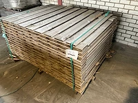 Douglas tuinscherm 19-planks 180x140 cm (15x) - afbeelding 3 van  8