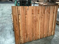 Douglas tuinscherm 19-planks 180x140 cm (15x) - afbeelding 5 van  8