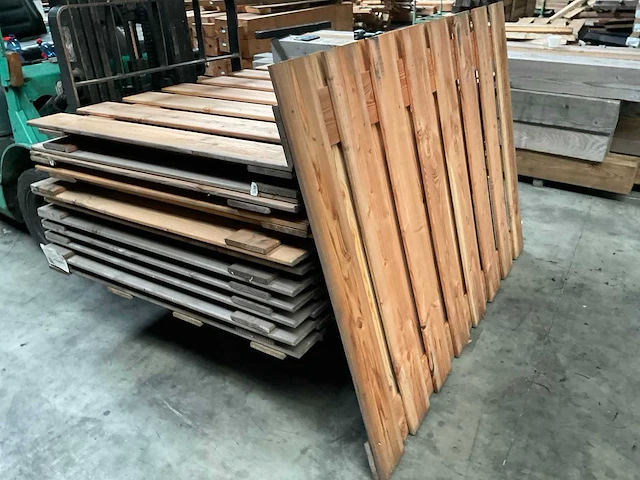 Douglas tuinscherm 19-planks 180x140 cm (15x) - afbeelding 6 van  8