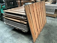 Douglas tuinscherm 19-planks 180x140 cm (15x) - afbeelding 6 van  8
