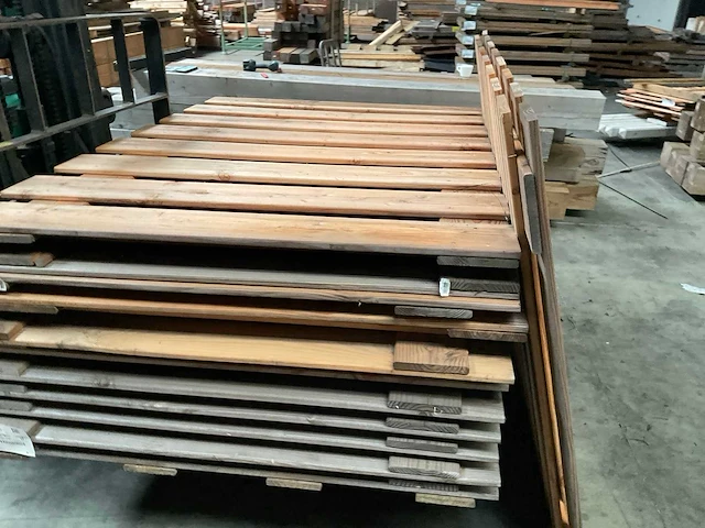 Douglas tuinscherm 19-planks 180x140 cm (15x) - afbeelding 7 van  8