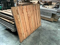 Douglas tuinscherm 19-planks 180x140 cm (15x) - afbeelding 5 van  7
