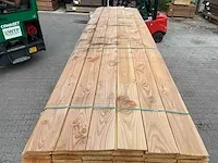 Douglas veer en groef 18x135mm, lengte 400cm (60x) - afbeelding 1 van  3