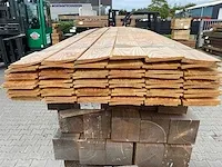Douglas veer en groef 18x135mm, lengte 400cm (60x) - afbeelding 3 van  3