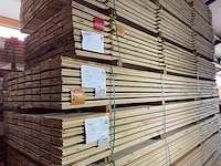Douglas veer en groef 18x145mm, lengte 400cm (100x) - afbeelding 4 van  4