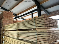 Douglas veer en groef 18x145mm, lengte 400cm (100x) - afbeelding 4 van  4