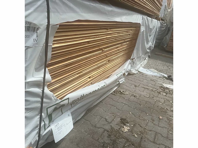 Douglas veer en groef 18x145mm, lengte 400cm (120x) - afbeelding 4 van  4
