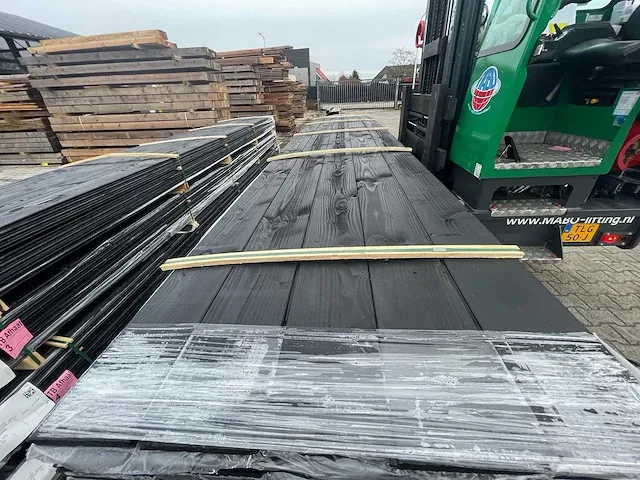 Douglas veer en groef 18x185mm, lengte 500cm (50x) - afbeelding 1 van  3