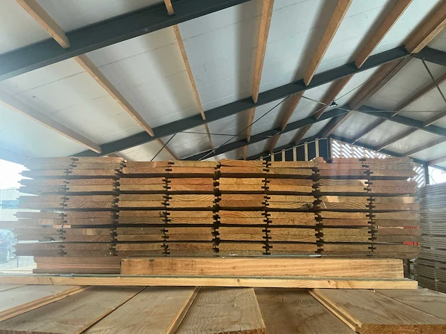 Douglas veer en groef 3000x145x18mm (100x) - afbeelding 3 van  3