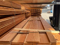Douglas veer en groef 3000x190x18mm (53x) - afbeelding 1 van  3