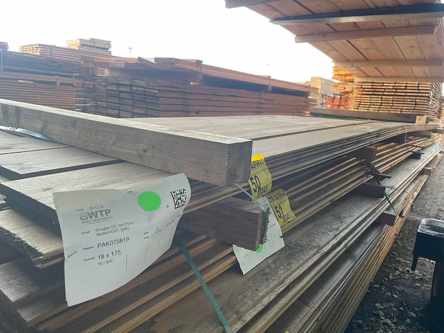 Douglas veer en groef 5000x175x18mm (15x) - afbeelding 2 van  3