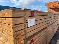 Douglas veer en groef breed 4000x195x18mm (130x) - afbeelding 2 van  3