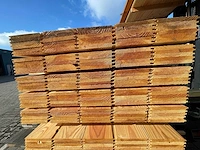 Douglas veer en groef breed 4000x195x18mm (130x) - afbeelding 3 van  3