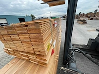 Douglas veer en groef met kraal 3000x190x18mm (105x) - afbeelding 3 van  3
