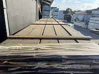 Douglas veer en groef zwart gecoat 5000x175x18mm (140x) - afbeelding 1 van  3
