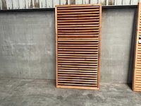 Douglas verstelbaar lamellen paneel 223x120 cm - afbeelding 1 van  2