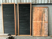 Douglas verstelbaar lamellen paneel 223x90 cm - afbeelding 1 van  3