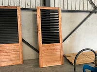 Douglas verstelbaar lamellen paneel 223x90 cm - afbeelding 1 van  2