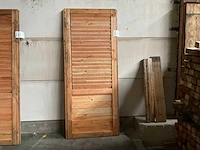 Douglas verstelbaar lamellen paneel 225x90 cm - afbeelding 1 van  4