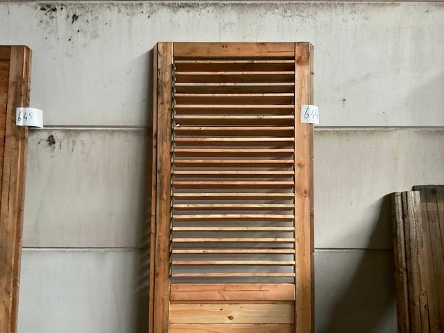 Douglas verstelbaar lamellen paneel 225x90 cm - afbeelding 2 van  4