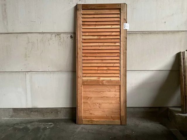 Douglas verstelbaar lamellen paneel 225x90 cm - afbeelding 1 van  5