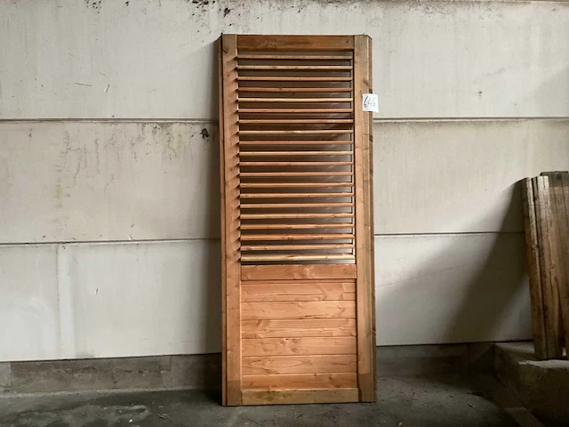 Douglas verstelbaar lamellen paneel 225x90 cm - afbeelding 2 van  5