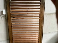 Douglas verstelbaar lamellen paneel 225x90 cm - afbeelding 4 van  5