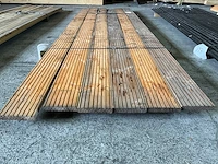 Douglas vlonderplank 300x14,5x2,5 cm (6x) - afbeelding 4 van  4